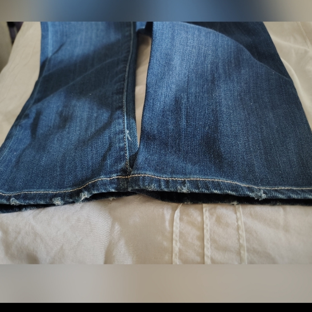 PAIGE TAG, Skyline Skinny Jeans, Woman Blue Denim/Low Rise/Stretchy Nordstrom 28 - Picture 15 of 16